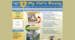 Desktop Screenshot of mypetsbuddy.com